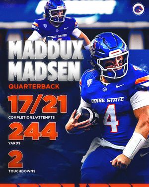 Image post by @boisestatefootball on Instagram