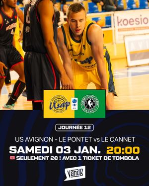 Image post by @usavignonpontetbasket on Instagram