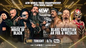 Image post by @AEW on Twitter