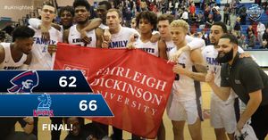 Image post by @FDUKnightsMBB on Twitter
