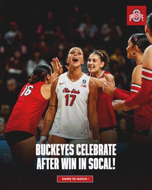 Image post by @ohiostatewvb on Instagram