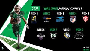 Image post by @YorkDukesFB on Twitter