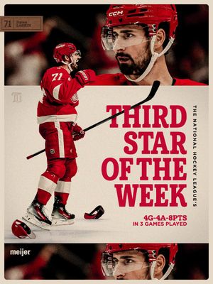 Image post by @DetroitRedWings on Twitter