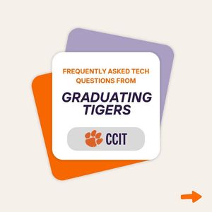 Image post by @clemsonIT on Facebook