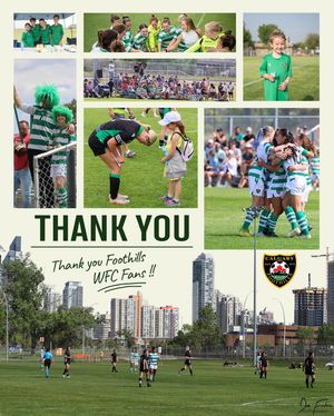 Image post by @foothillswfc on Instagram