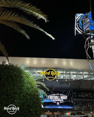 Image post by @hardrockstadium on Instagram