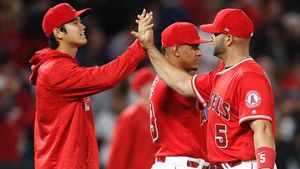 Image post by @AngelsBeisbol on Facebook