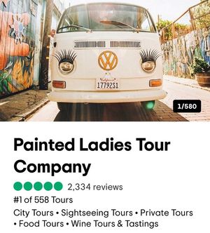 Image post by @paintedladiestourcompany on Instagram