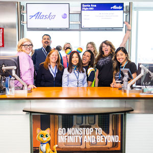 Image post by @AlaskaAir on Twitter