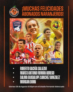 Image post by @clubnaranjeros on Instagram