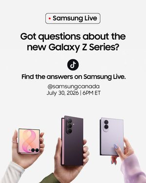 Image post by @samsungcanada on Instagram