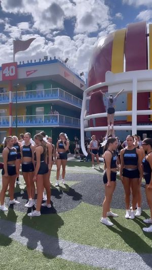 Video post by @corner_canyon_cheer on Instagram