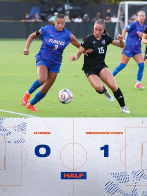 Image post by @GatorsSoccer on Twitter/X