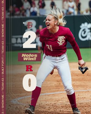 Image post by @fsusoftball on Instagram