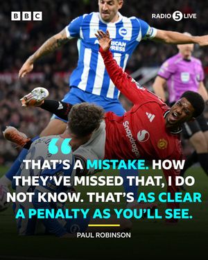 Image post by @5liveSport on Twitter