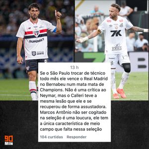 Image post by @90minbrasil on Instagram