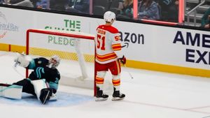 Video post by @NHLFlames on Facebook