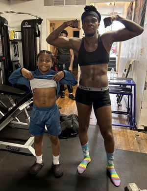 Image post by @tiarabrownboxing on Instagram