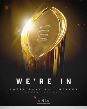 Image post by @IndianaFootball on Twitter