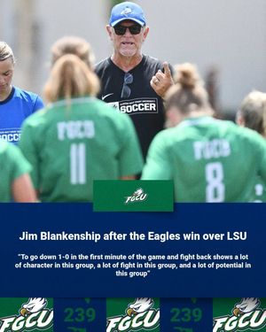 Image post by @fgcu_wsoccer on Instagram