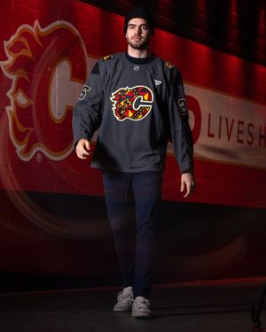 Image post by @NHLFlames on Twitter