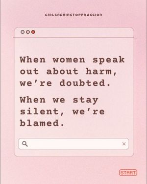 Image post by @girlsagainstoppression on Instagram
