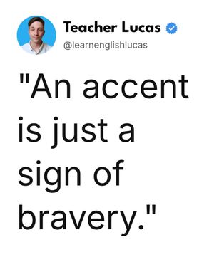 Image post by @learnenglishlucas on Instagram