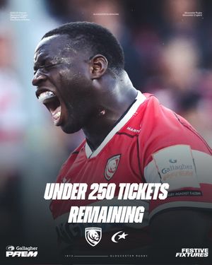 Image post by @officialgloucesterrugby on Instagram