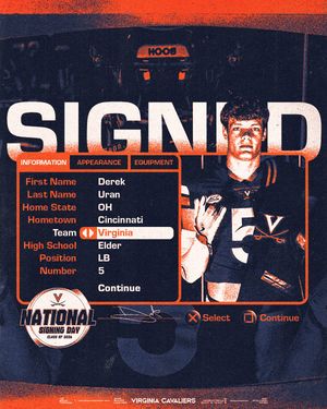 Image post by @uvafootball on Instagram