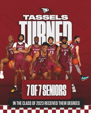Image post by @NCCU_MBB on Twitter