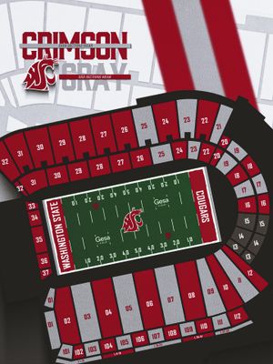 Image post by @wsucougarfb on Instagram