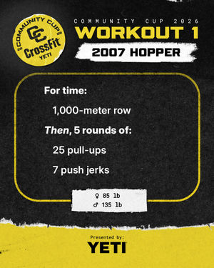 Image post by @crossfit on Instagram