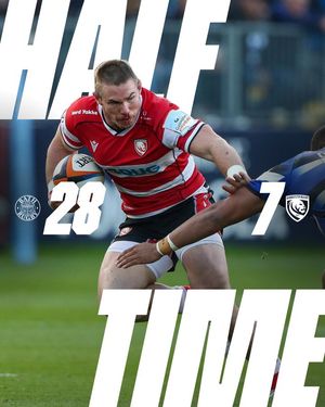 Image post by @officialgloucesterrugby on Instagram