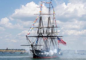 Image post by @uss_constitution on Instagram