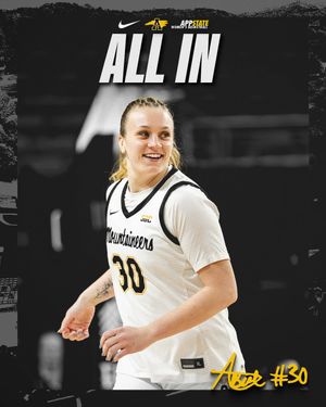 Image post by @appstatewbb on Instagram