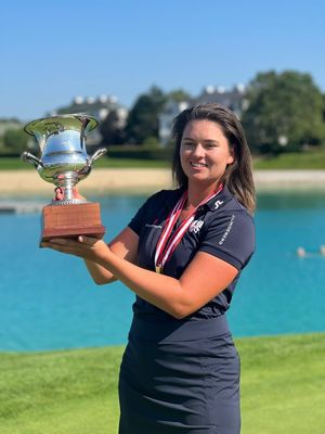 Image post by @KUWomensGolf on Twitter