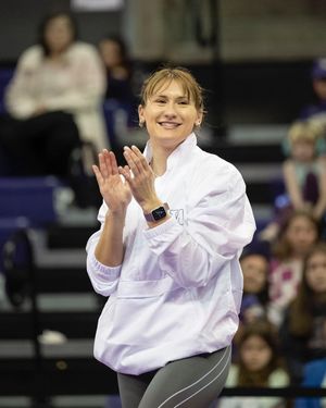 Image post by @uwgymnastics on Instagram