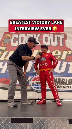 Video post by @CharlotteMotorSpeedway on Facebook