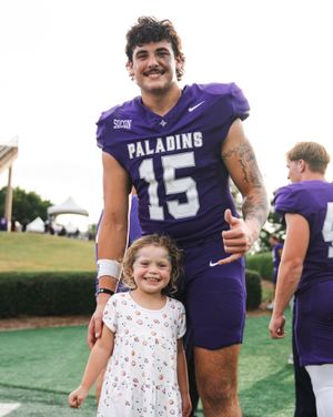 Image post by @paladinfootball on Instagram