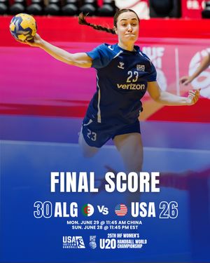 Image post by @usahandballwnt on Instagram