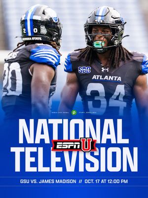 Image post by @gsu_football on Instagram