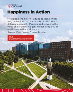 Image post by @uofcincy on Twitter