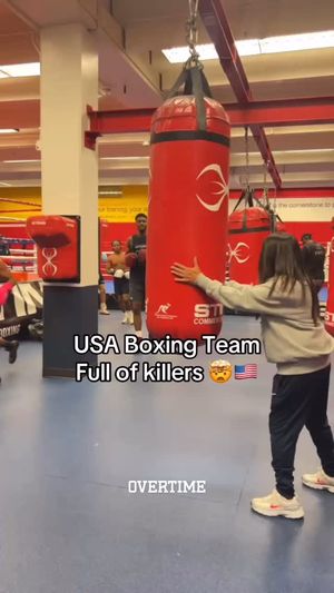 Video post by @Overtime Boxing on Facebook