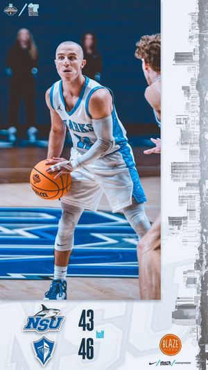 Image post by @NSU_MBasketball on Twitter