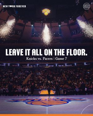 Image post by @nyknicks on Twitter