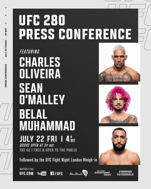 Image post by @ufceurope on Instagram