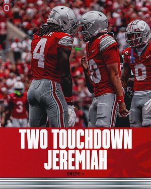 Image post by @ohiostatefb on Instagram