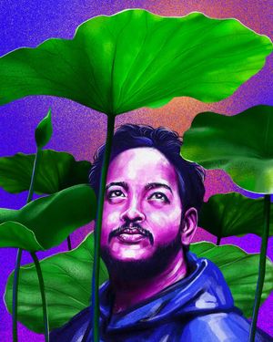 Image post by @rishaaart on Instagram