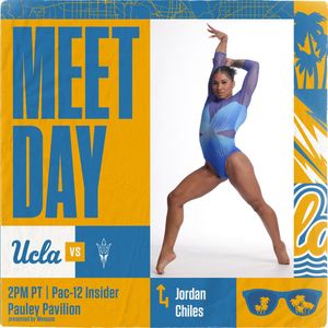 Image post by @uclagymnastics on Twitter/X