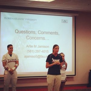 Image post by @fauathletics on Instagram